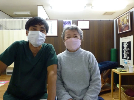 腰痛で歩けない状態から回復しました！