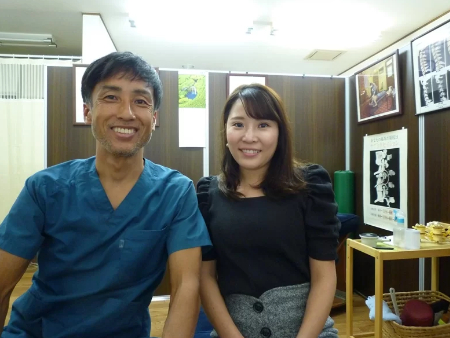 一度目の施術で背中の激痛が消えました！